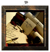 old English invitation